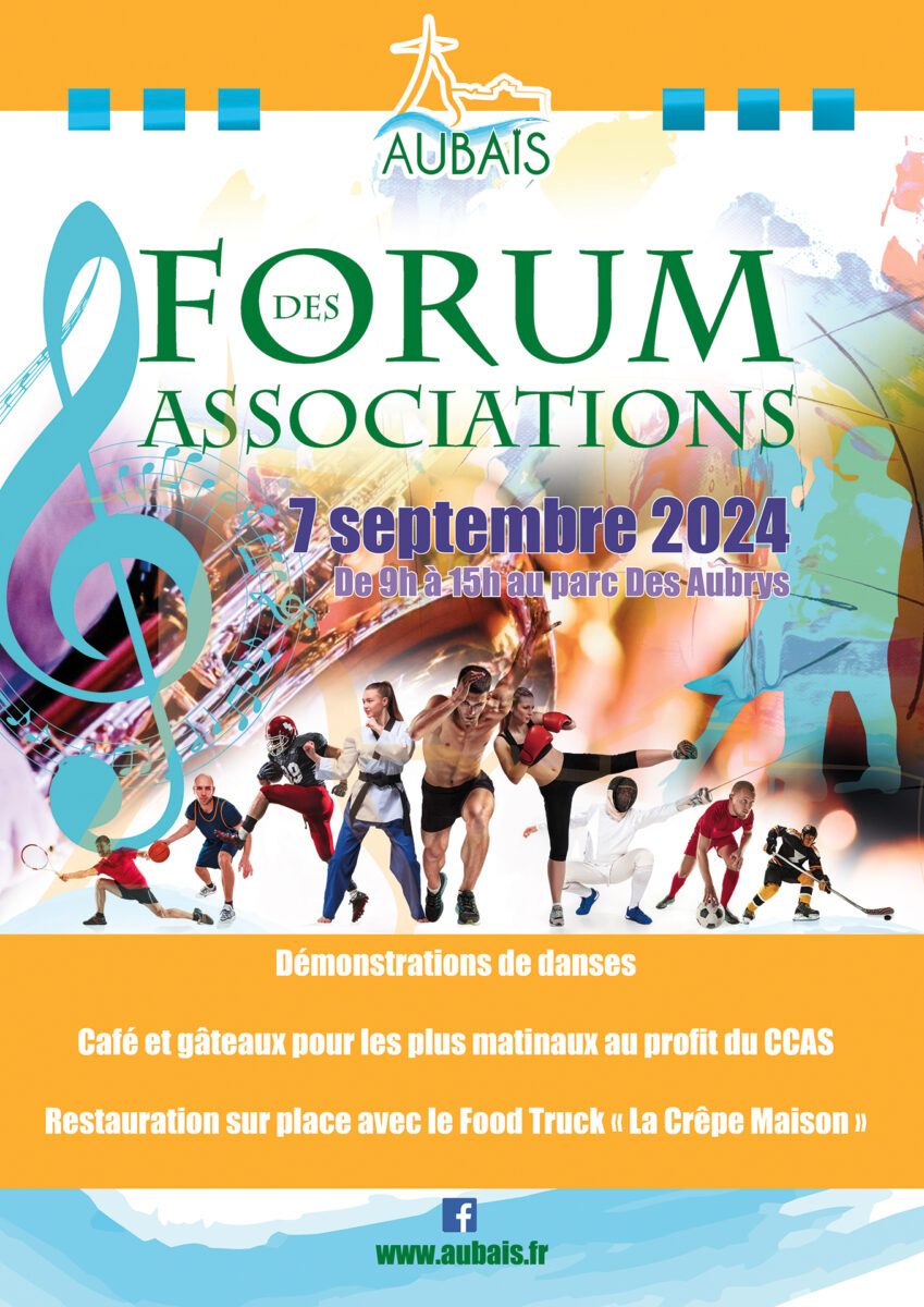 affiche forum des assos 2024