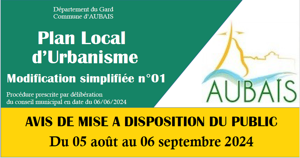 titre2 avis de mise a disposition